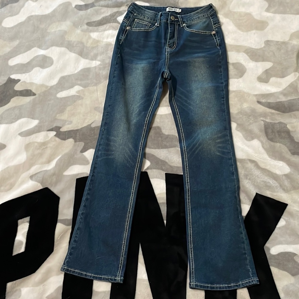 NWOT Miss Look stretchy size small high waist jeans